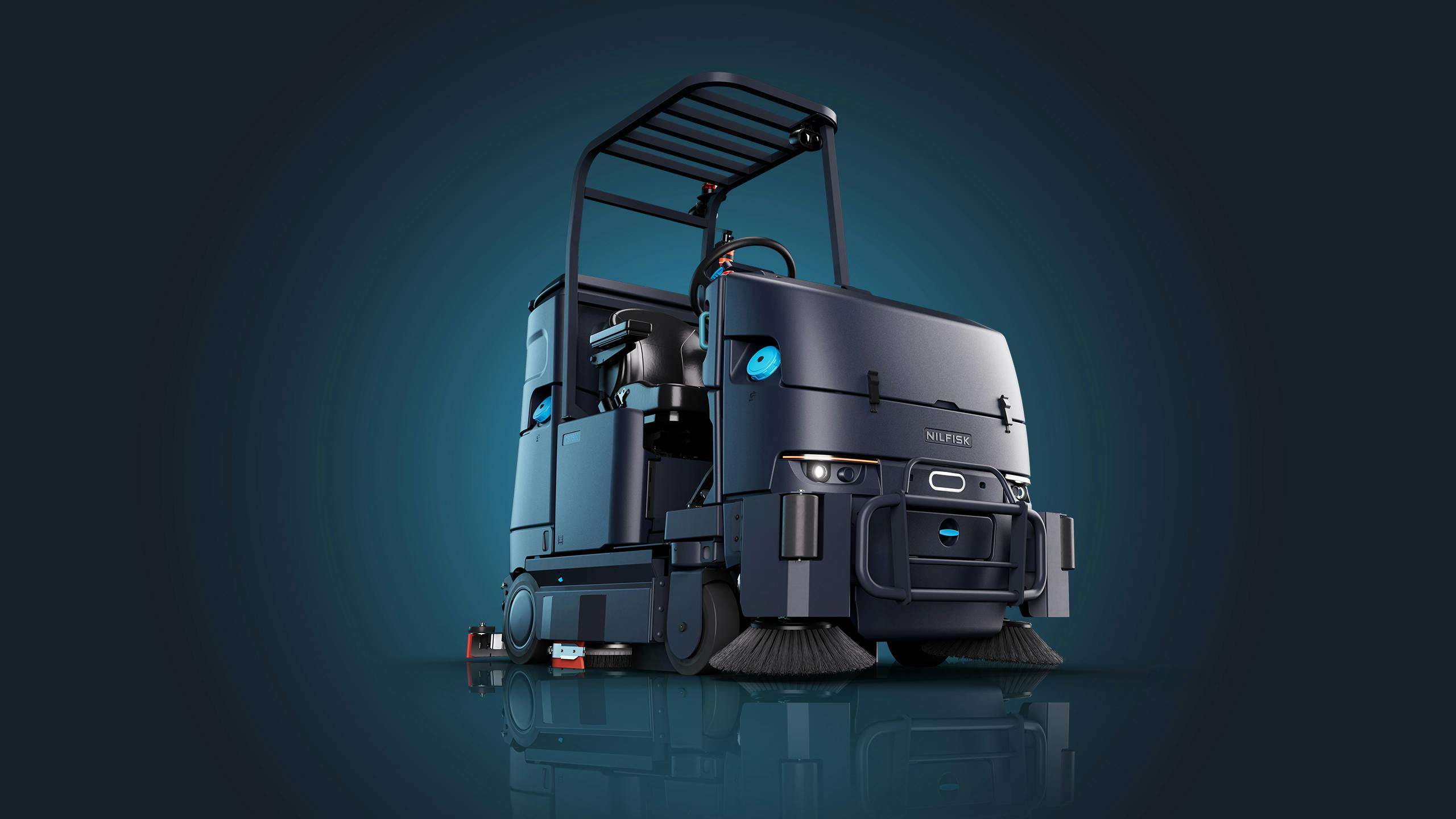 Combo Sweeper-Scrubber Cuts Cleaning Time