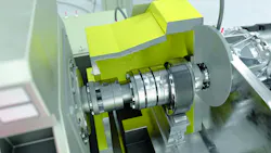 ROBA-DS 9120 Aluminum Coupling Cuts Inertia for EV Test Stands ROBA-DS 9120 Aluminum Coupling Cuts Inertia for EV Test Stands