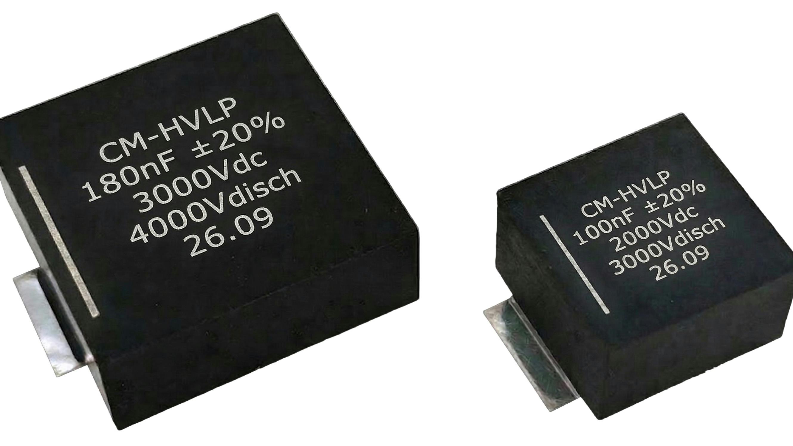 CM-HVLP Mica Capacitors Handle High Voltage in Compact SMD Package