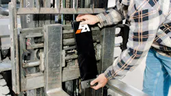 Pallet Saver Forklift Attachment Cuts Pallet Damage and Replacement Costs Pallet Saver Forklift Attachment Cuts Pallet Damage and Replacement Costs