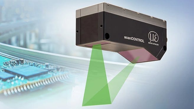 scanCONTROL 8500 Laser Scanners Deliver 4K 3D Measurement in Compact