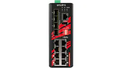 LMP-1204G-SFP-bt-24-T Switch Delivers 100W PoE at 24V DC LMP-1204G-SFP-bt-24-T Switch Delivers 100W PoE at 24V DC