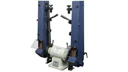 2 x 72 in. Dual Station Belt Grinder Handles Roughing Through Final Polish 2 x 72 in. Dual Station Belt Grinder Handles Roughing Through Final Polish