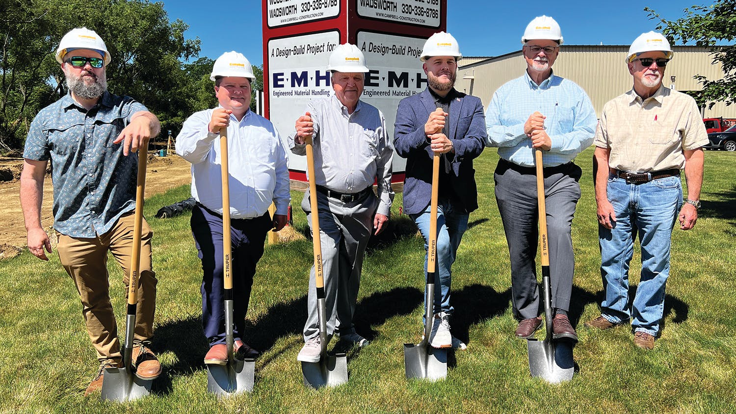 EMH Crane Breaks Ground on 24,000-Sq-Ft Ohio Expansion