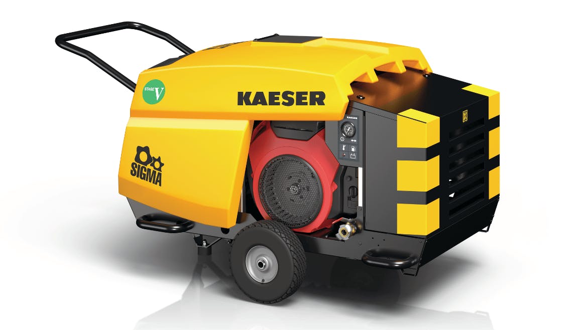 MOBILAIR M17A Portable Compressor Adds Integrated Aftercooler