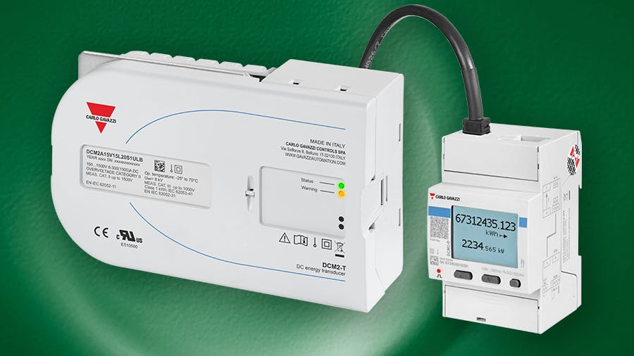DCM2 DC Energy Meter Supports Systems Up To 1500V DC, 1500 A