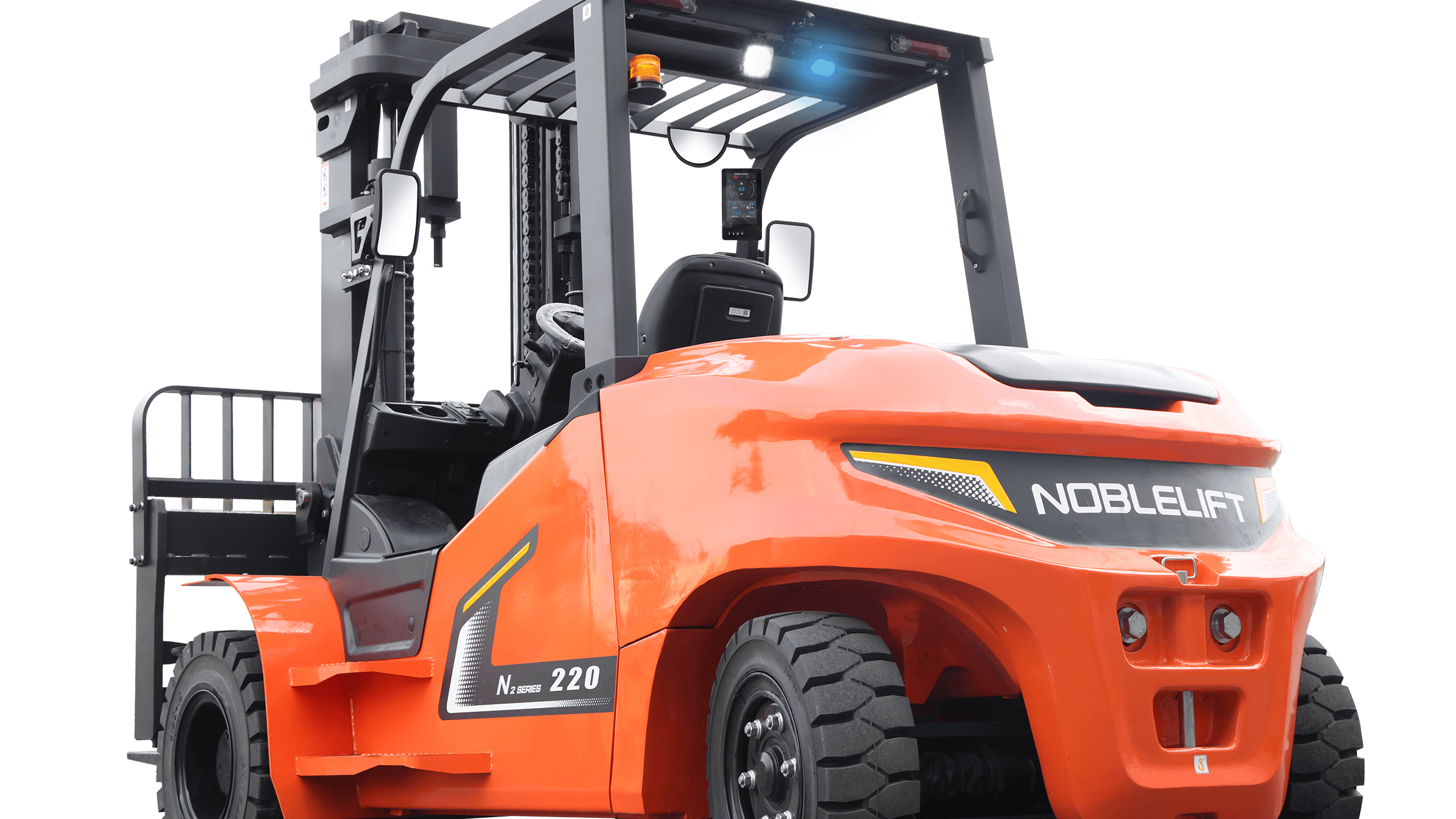FE4P220N Lithium Forklift Lifts 22,000 lb Loads