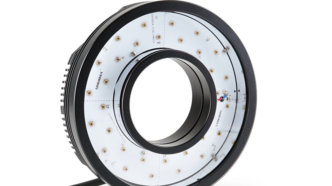 Edmund Optics Adds LUMIMAX Ring Lights to US In-Stock Lineup