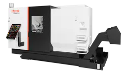 QRX-50MSY CNC Turning Center Speeds Small-Part Production