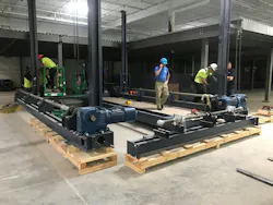 Controlled work zone