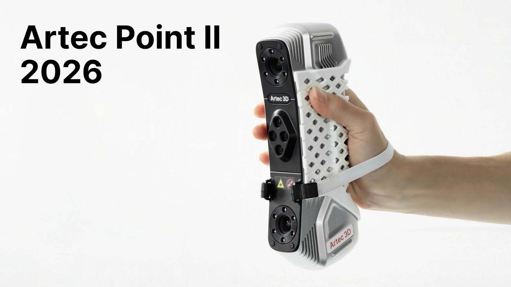 Artec Point II Laser Scanner Doubles Point Capture Speed