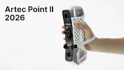 Artec Point II Laser Scanner Doubles Point Capture Speed