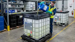 Ergonomic IBC Funnel Eases Tote Refilling Reach