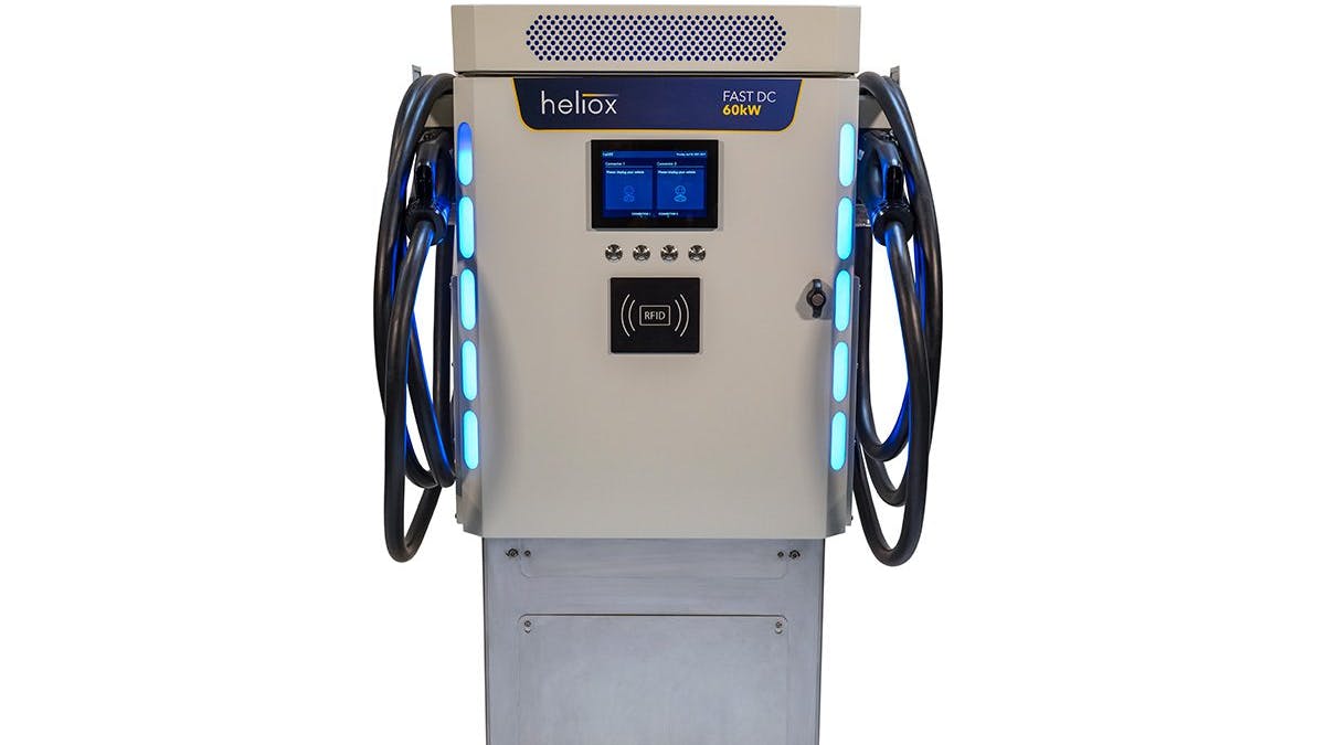 H60D Dual DC Fast Charger Supports Simultaneous EV Charging
