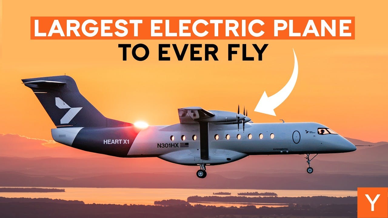 Watch the World's Largest Electric Aircraft Take Flight