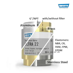 WITT ULTRA 22 non-return valve