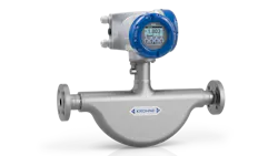 OPTIMASS 5400 Coriolis Flowmeter Measures Through Entrained Gas