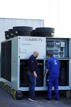Air-to-water heat pump