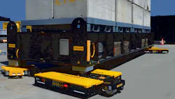 Tandem E-Mover EMLSD25 Skates Synchronize Heavy Load Positioning