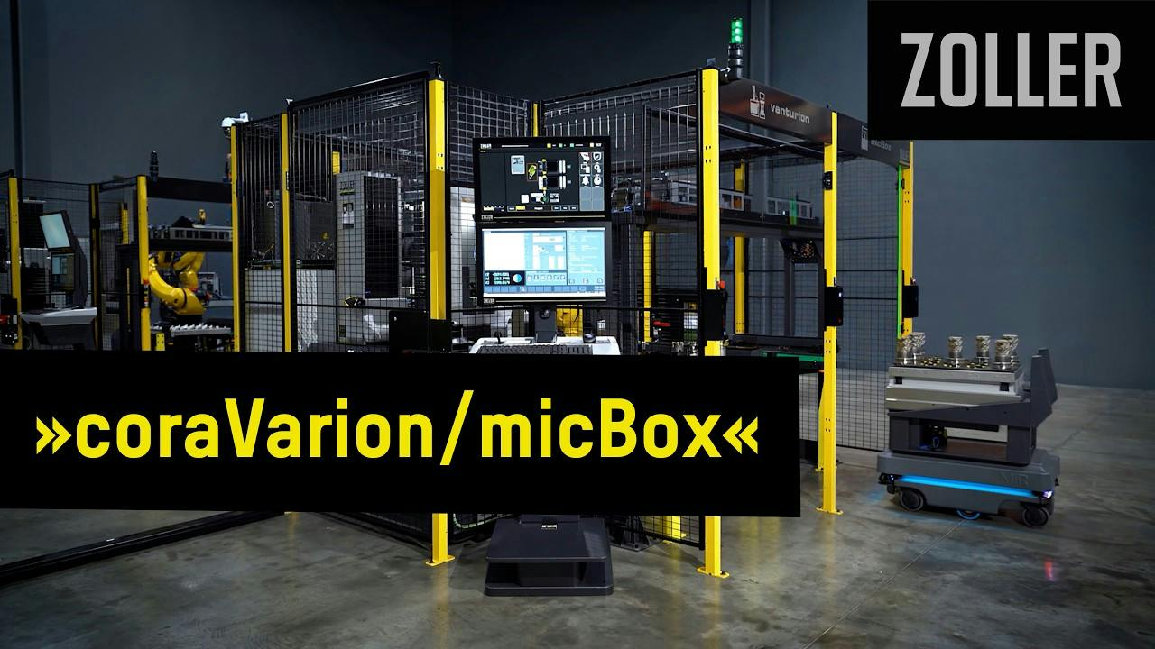 Zoller's coraVarion Cell Finds and Replaces Worn Inserts Automatically