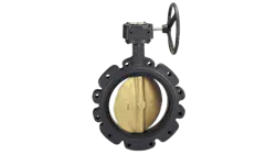 LD-2000 Series Butterfly Valves Get Molded-In Liner, 14 to 36-in Sizes