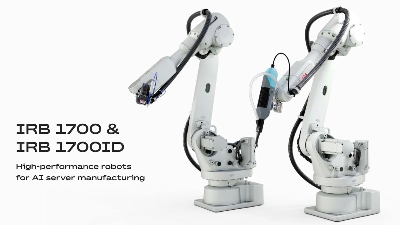 IRB 1700 and IRB 1700ID Robots Move Fast in Tight Spaces