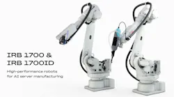 IRB 1700 and IRB 1700ID Robots Move Fast in Tight Spaces