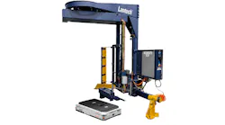 SL400AMR Stretch Wrapper Signals AMRs for Scheduled Pickups