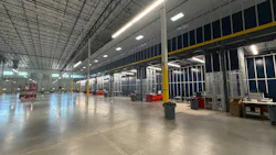 Cutter and Buck's AutoStore grid.