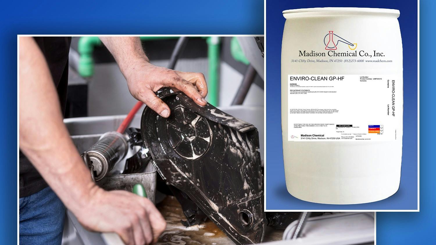 Enviro-Clean GP-HF Foaming Cleaner Is Free of PFAS and Phosphates