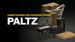 Plug & Play PALTZ.GO Robotic Palletizer Runs on a Standard 120V Outlet